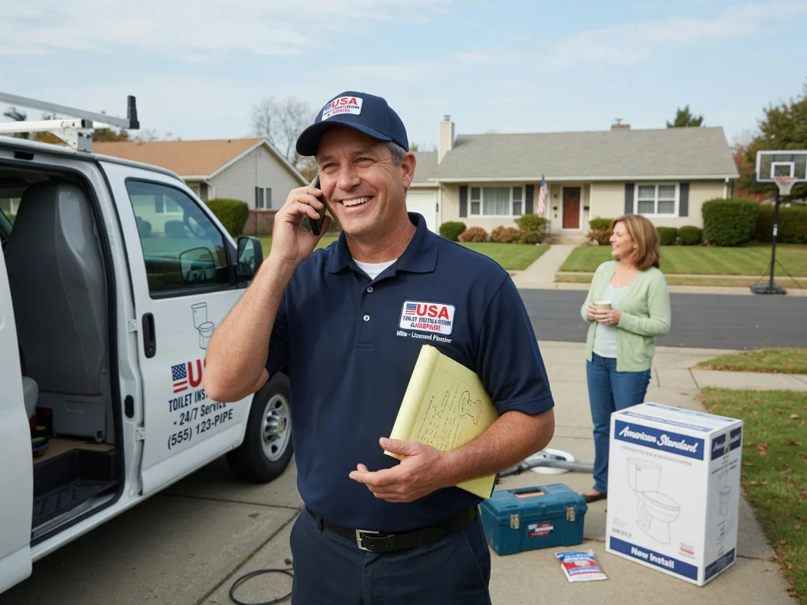 Toilet Installation Fredonia, WI FAQs